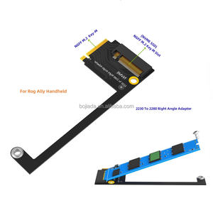 محول بطاقة 2230 Key-<span class=keywords><strong>M</strong></span> بزاوية قائمة إلى 2280 NGFF <span class=keywords><strong>M</strong></span>.<span class=keywords><strong>2</strong></span> Key-<span class=keywords><strong>M</strong></span> Key B+<span class=keywords><strong>M</strong></span> NVME SSD لأجهزة Rog Ally الذكية المحمولة متوفر في المخزون - Product Image 1