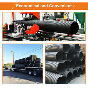 <span class=keywords><strong>Tuyau</strong></span> <span class=keywords><strong>de</strong></span> drainage en plastique <span class=keywords><strong>de</strong></span> grand diamètre 15, <span class=keywords><strong>tuyau</strong></span> corrugué en acier HDPE <span class=keywords><strong>de</strong></span> 1500 mm, prix - Product Image 2