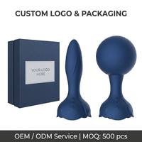 Vibromasseur anal gonflable Gelance, 10 modes, gonflage automatique, design rose, étanche IPX7, écologique, pour hommes et femmes