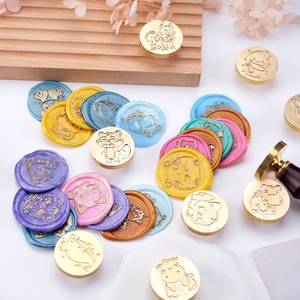 3Cm Brass Đẹp Động Vật Nhỏ Sáp Con Dấu Tem Đầu Cho Đám Cưới Lời Mời Trang Trí - Product Image 6