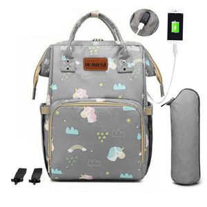 <span class=keywords><strong>Sac</strong></span> <span class=keywords><strong>à</strong></span> <span class=keywords><strong>langer</strong></span> de voyage grande capacité pour maman, <span class=keywords><strong>sac</strong></span> <span class=keywords><strong>à</strong></span> dos USB pour bébé, fabriqué en Chine - Product Image 3
