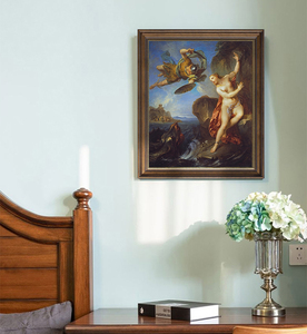 Peinture à l'huile originale moderne de <span class=keywords><strong>femme</strong></span> <span class=keywords><strong>nue</strong></span> sexy sur la toile imprimée d'art mural peint à la main de maison pour des femmes - Product Image 2