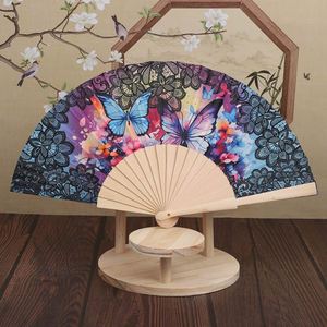 Nouvel Arrivage – Éventail Pliant Portable en Bambou Peint, Personnalisable (Logo & Couleur), 28cm/33cm, Idéal Mariages & Fêtes – Vente en Gros - Product Image 4