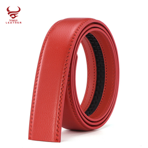 Cinturón de cuero para hombre, correa de cuero de doble capa sin hebilla, sin hebilla, 3,5, cinturón de cuero para hombre - Product Image 4
