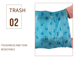 Produits de ramassage d'excréments d'animaux de qualité supérieure personnalisables avec rouleaux respectueux de l'environnement pour la commodité extérieure Sacs poubelle pour animaux de compagnie - Product Image 3