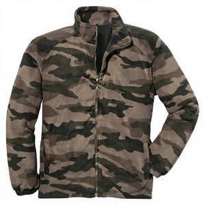 Veste de chasse pour homme en hiver, 100% polyester, respirante, décontractée, en polaire, logo personnalisé, service OEM - Product Image 1