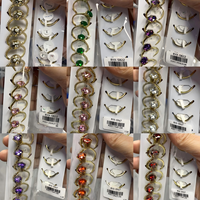 Bijoux pour femmes XUPING, vente en gros, bagues en pierres précieuses de luxe, plaqué or 14 carats, bagues tendance, bijoux à la mode pour femmes