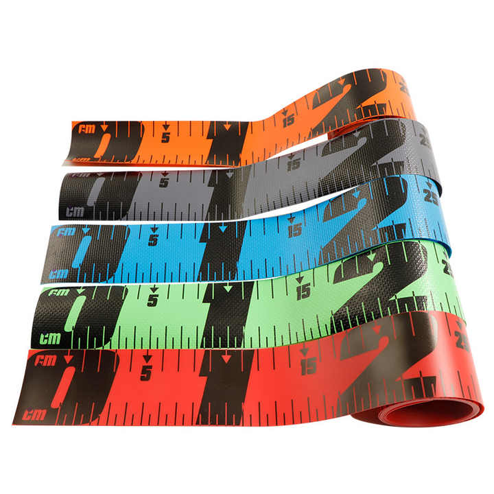 Custom Logo Pvc Waterproof Flexible Fishing Measuring Fishing Ruler ...