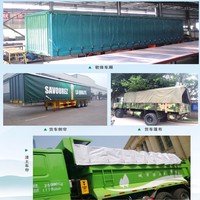Bâche de camion en PVC Jinlong meilleure bâche en vinyle PVC robuste à double revêtement
