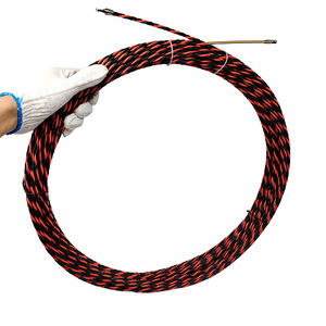 Elektrik 3 inti kepang pita ikan penarik kawat batang saluran dan kabel dinding berlari panduan perangkat aksesori kabel - Product Image 2