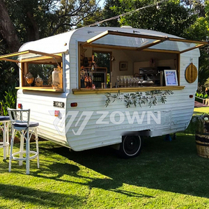 Customized Color Food Service Cart Fast Food <b>Trailer</b> Mobile Food Truck Creative Design Factory-Direct Sales - Product Image 4