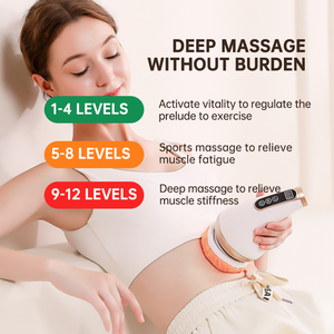 Không dây 2025 Cellulite Massager mông Máy sưởi ấm giảm béo bụng loại bỏ chất béo đốt cháy cơ thể điêu khắc máy sử dụng nhà - Product Image 5