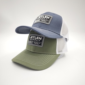 Gorra de Pesca Personalizada de 6 Paneles con Parche de PVC y Logotipo, Gorra Richardson 112 Estilo Trucker para Uso en Exteriores y Playa - Product Image 1