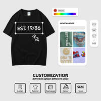 T-shirt ample personnalisé pour homme avec design à coutures délavées, vente en gros, mode, épaules tombantes, t-shirts délavés
