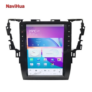 NaviHua 13 Inch Android Vertical Touch Screen Car DVD Player <b>Auto</b> Radio for Tesla Style Toyota Alphard 2015-2019 With Carplay - Product Image 2