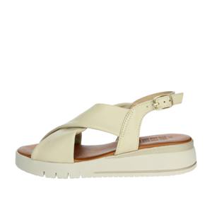 รองเท้าแตะส้นแบน16353สีเบจ - Product Image 1