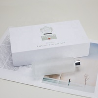 Boîte en carton rigide personnalisée de luxe avec logo imprimé, couvercle et base, pour cosmétiques, emballage en papier avec EVA