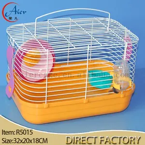 Bán Buôn Kim Loại Acrylic Trong Suốt Pet Lồng Gấp Nhà Máy Giá Hamster Lồng Đường Hầm