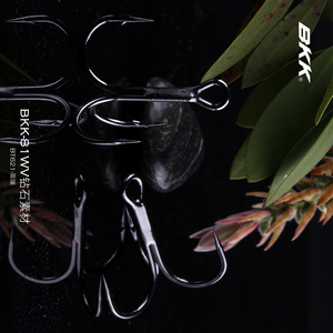 Hameçons de pêche à l'ancrage, à la perche et autres leurres durs KEKAXI, en acier à haute teneur en carbone, avec design rainuré, accessoires de pêche - Product Image 3