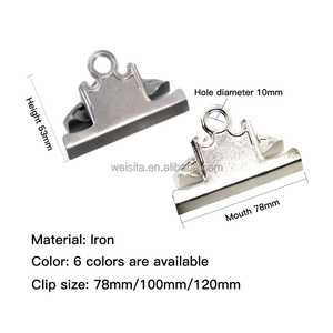 78Mm Biểu Tượng Tùy Chỉnh Ưa Thích Bướm Menu Phẳng Nickel Màu Vòng Kim Loại Chất Kết Dính Hội Đồng Quản Trị <span class=keywords><strong>Clip</strong></span> Tập Tin Giấy <span class=keywords><strong>Clip</strong></span> - Product Image 6