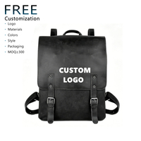 Mochila Premium Vintage de Cuero Impermeable Antirrobo para Portátil con Puerto USB, Gran Capacidad, Unisex, para Viajes, Escuela, Trabajo y Fines de Semana