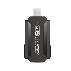 Nouveautés Adaptateur WiFi USB AC1300 double bande 2,4 GHz 5 GHz <span class=keywords><strong>Carte</strong></span> réseau sans fil pour ordinateur <span class=keywords><strong>portable</strong></span> et ordinateur de bureau - Product Image 2