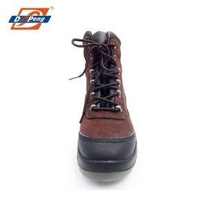 <span class=keywords><strong>2021</strong></span>สไตล์ยุโรปที่มีน้ำหนักเบาสีน้ำตาลเข้มการกระทำหนัง Nubuck รองเท้าเพื่อความปลอดภัยด้วยโลหะนิ้วเท้าเหล็ก200จูล - Product Image 2