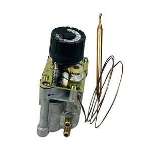 Vanne de régulation de température de gaz série 630, port 1/2 pouce, protection contre la surchauffe, coque en aluminium, contact en alliage de cuivre et d'argent - Product Image 3