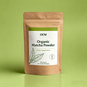 Té Verde Matcha en Polvo 100% Orgánico 50g Grado Ceremonial, Antioxidantes Naturales Puros, Rico en L-Teanina, Bolsa Ecológica - Product Image 1