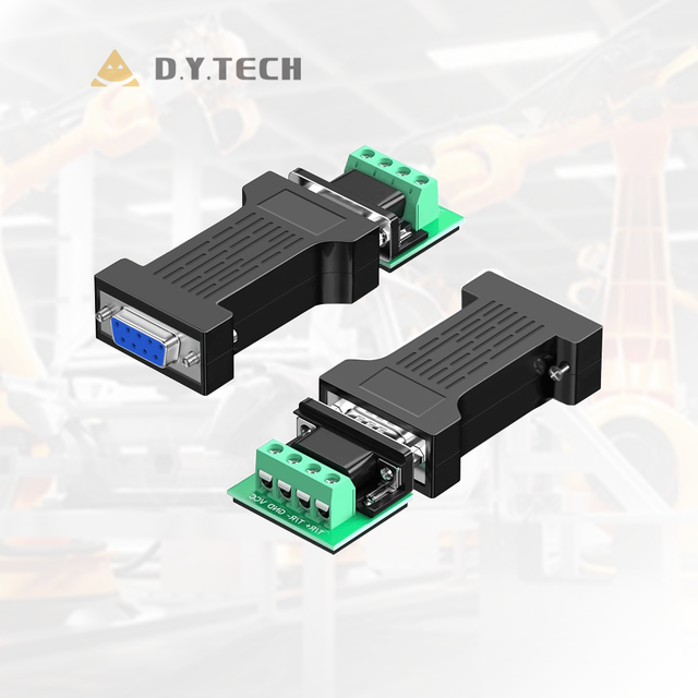 Converter Passive Bidirectional OEM RS232 to RS485/RS422 Converter DB9 Pin and Play RS232 to RS485 Adapter for Computer Monitor