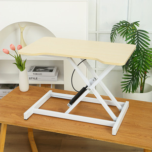 Adjustable Double Layer Desktop Laptop Stand With Keyboard Tray For Home Office Use - Product Image 2