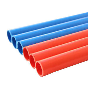 電気コンジットワイヤー保護PVC-U 16 20 25 32 40 50mmカスタマイズされた白青オレンジ色PVCコンジットパイプ電気 - Product Image 2