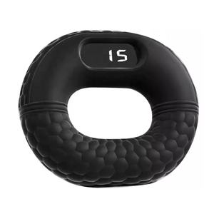 Ingrosso Impugnatura Elettrica <span class=keywords><strong>in</strong></span> Silicone per Rafforzamento delle Dita Nera 40LB - Product Image 1