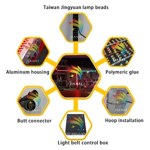 Luces sincrónicas luminosas para acera Jiamei con sistema de semáforo LED intermitente sincrónico de paso de cebra - Product Image 4