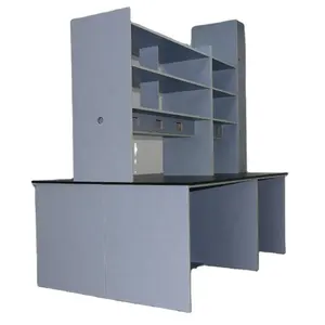 Shenzhen Factory Customized HPL Laminate Finish Lab Working Bench With Shelf