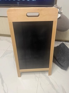 Bằng Gỗ Bảng Đen, Mộc Mạc Có Thể Gập Lại Gỗ Bảng Màu Đen Miễn Phí Đứng Gấp Bằng Gỗ Một Khung Bảng Đen Để Bán - Product Image 6