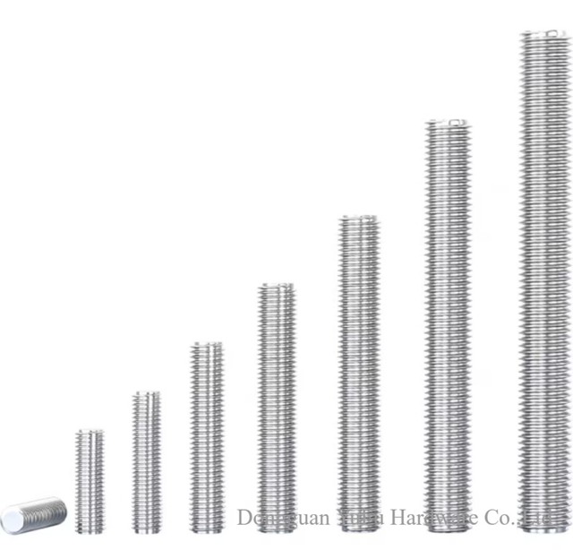 High Quality Thread Rod Zinc Plated HDG 4.8/8.8 Grade Stud Bolts Full Thread Fasteners