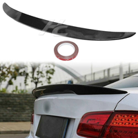 Spoilers de voiture professionnels Hancheng sortie d'usine ABS plastique fibre de carbone P aileron arrière en queue de canard pour BMW série 3 E92 coupé