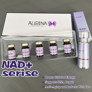 Série d'ampoules anti-âge ZS NAD+, raffermissant et lissant intensif avec des peptides pour une élasticité et un éclat visibles, soins de la peau coréens - Product Image 2