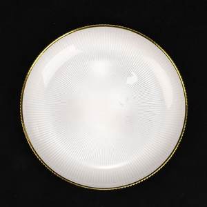 Assiette de mariage légère à bords dorés Assiettes simples créatives sous l'assiette Assiette à salade - Product Image 3