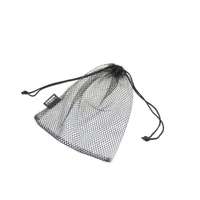 Sacs de maquillage en tissu de filet de petite forme avec conteneur de bijoux promotionnel à cordon latéral