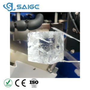 Machine à glaçons commerciale sous comptoir, production quotidienne de 50 kg, stockage de 20 kg de glace, glaçons de 50x50mm, grande taille, porte simple, dégivrage automatique - Product Image 5