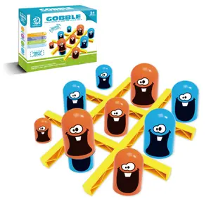 Speelgoed Plastic Cultiveren Bordspel Voor Kinderen Strategie Bordspel 2 Spelers Tic Tac Toe Spel Educatief