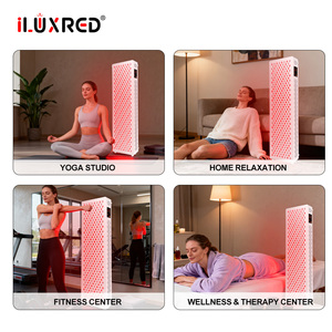Panneau de luminothérapie infrarouge ILUXRED à écran tactile avec télécommande, panneau de lumière rouge pour usage domestique - Product Image 6