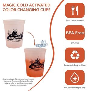 Gobelet en plastique écologique de haute qualité pour stade, personnalisable avec logo, pour boissons, couleur personnalisée - Product Image 4