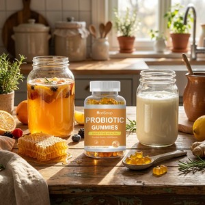 Nouvelle Formule 2026 – Gommes Probiotiques Stables pour le Soutien Intestinal en Déplacement - Product Image 2