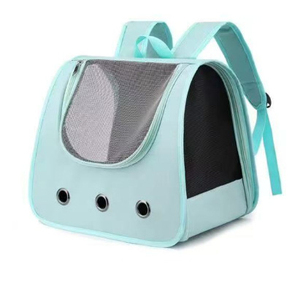 Ayarlanabilir Özel Evcil Hayvan Taşıma Sırt Çantası, Kediler ve Köpekler için Açık Hava Yürüyüşleri ve Seyahatlerde Kullanıma Uygun Fermuarlı Kapatma ile Polyester Malzeme - Product Image 4