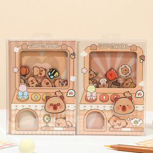 Kapibala A7 Twister Notebook Este divertido cuaderno creativo para estudiantes de escuela primaria Twister cuaderno portátil de bolsillo - Product Image 3