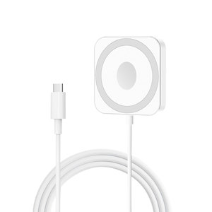 Cargador inalámbrico magnético de 15W para teléfonos Apple, relojes, auriculares, carga integrada multifunción - Product Image 1