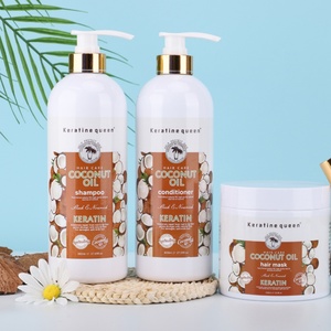 Aceite Capilar Profesional de Coco con Queratina Reparadora Sedosa de Gran Capacidad Personalizable para Cabello Blanco - Product Image 6